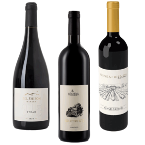 מארז יינות לליווי ארוחת בשרים על האש